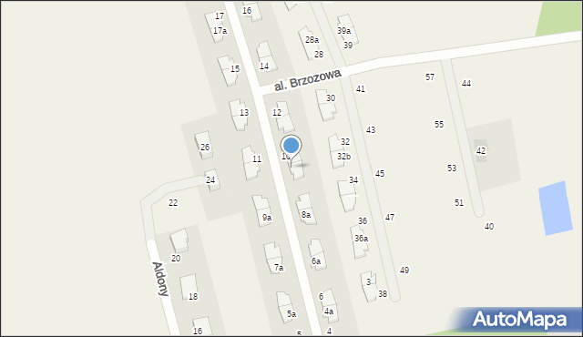 Bojano, Aleja Brzozowa, 10a, mapa Bojano