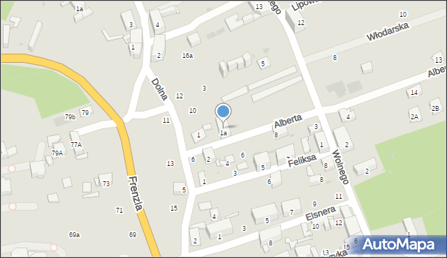 Bytom, Alberta, 3, mapa Bytomia
