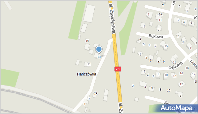 Chmielnik, Aleja Zwycięstwa, 13, mapa Chmielnik
