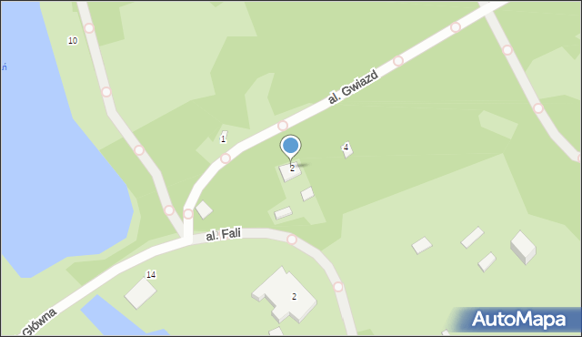 Chorzów, Aleja Gwiazd, 2, mapa Chorzów