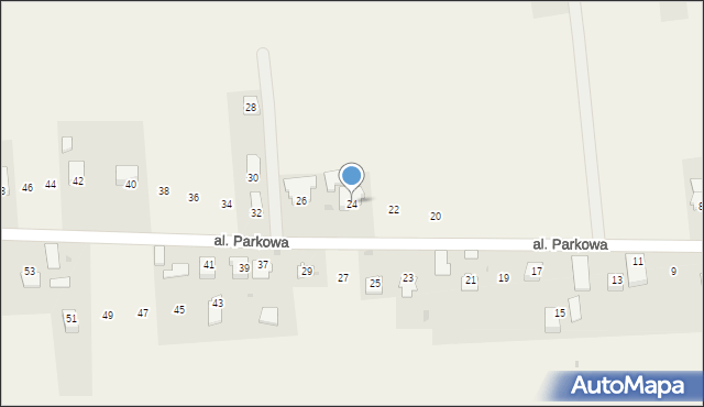 Cianowice, Aleja Parkowa, 24, mapa Cianowice