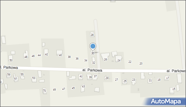 Cianowice, Aleja Parkowa, 30, mapa Cianowice