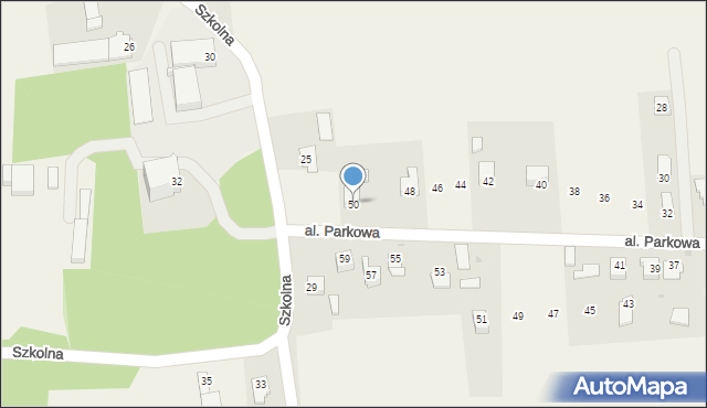 Cianowice, Aleja Parkowa, 50, mapa Cianowice