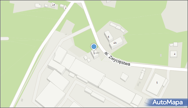 Dąbrowa Górnicza, Aleja Zwycięstwa, 7, mapa Dąbrowa Górnicza