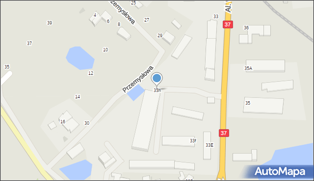 Darłowo, Aleje Wojska Polskiego, 33h, mapa Darłowo