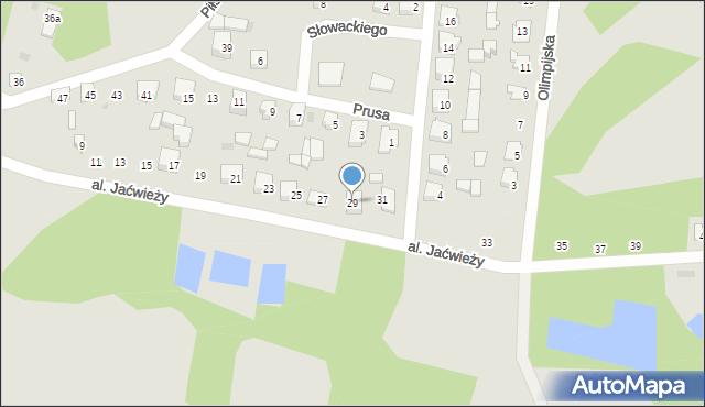 Drohiczyn, Aleja Jaćwieży, 29, mapa Drohiczyn