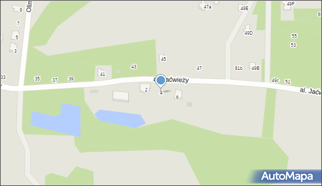 Drohiczyn, Aleja Jaćwieży, 4, mapa Drohiczyn