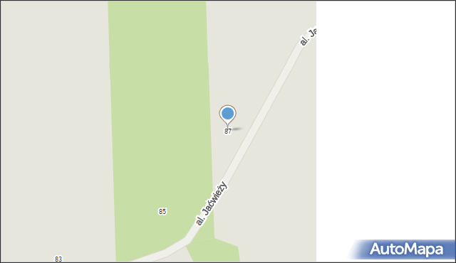 Drohiczyn, Aleja Jaćwieży, 87, mapa Drohiczyn