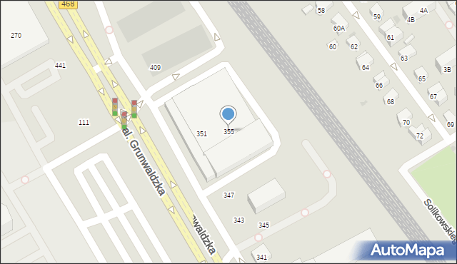 grunwaldzka 355 gdańsk mapa Aleja Grunwaldzka 355 Al 80 309 Gdansk grunwaldzka 355 gdańsk mapa