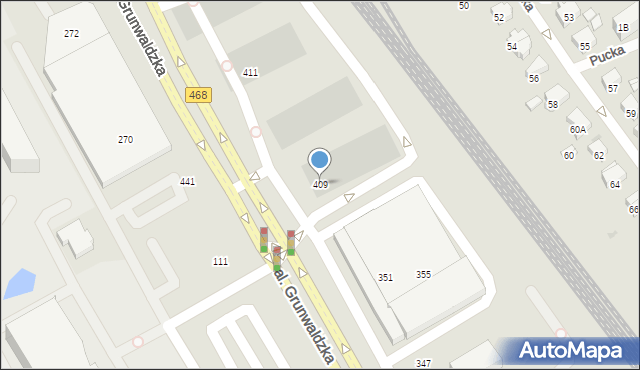 grunwaldzka 355 gdańsk mapa Aleja Grunwaldzka 409 Al 80 309 Gdansk grunwaldzka 355 gdańsk mapa