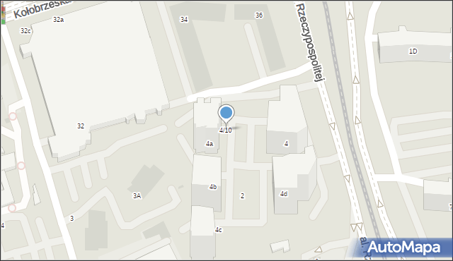 Gdańsk, Aleja Rzeczypospolitej, 4/10, mapa Gdańska