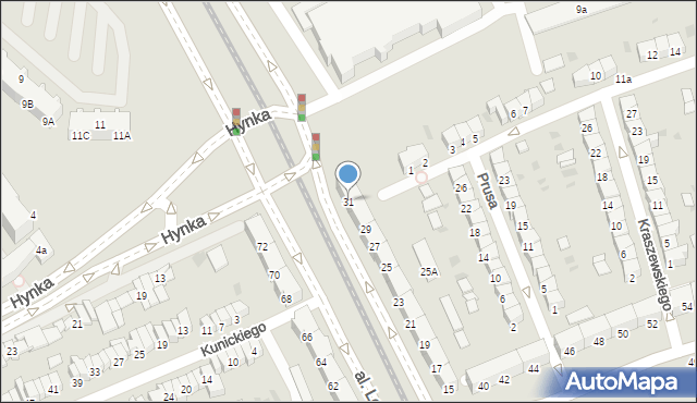 Gdańsk, Aleja Legionów, 31, mapa Gdańska