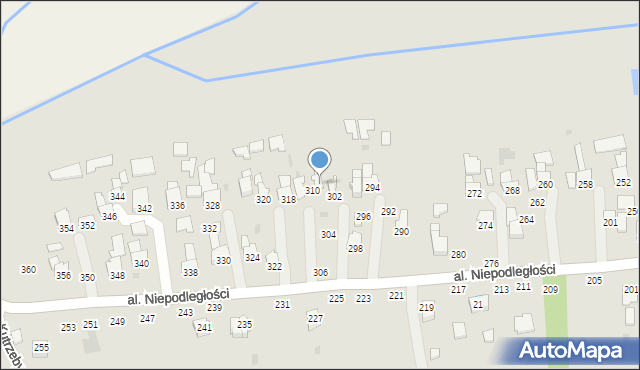 Głogów Małopolski, Aleja Niepodległości, 308, mapa Głogów Małopolski