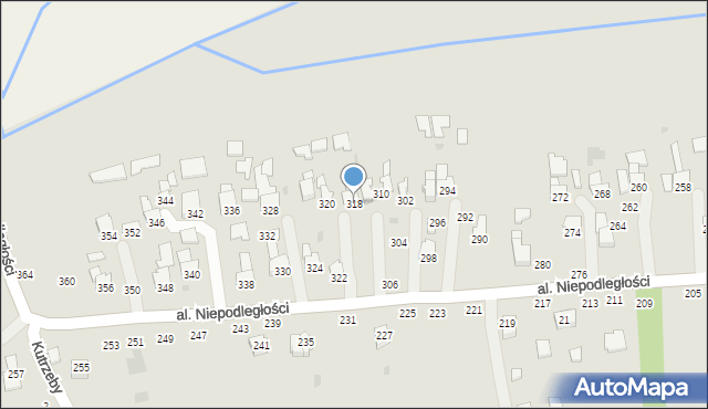 Głogów Małopolski, Aleja Niepodległości, 318, mapa Głogów Małopolski