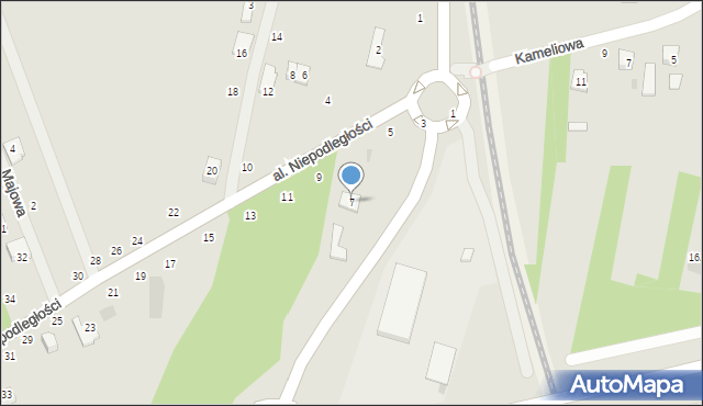 Głogów Małopolski, Aleja Niepodległości, 7, mapa Głogów Małopolski