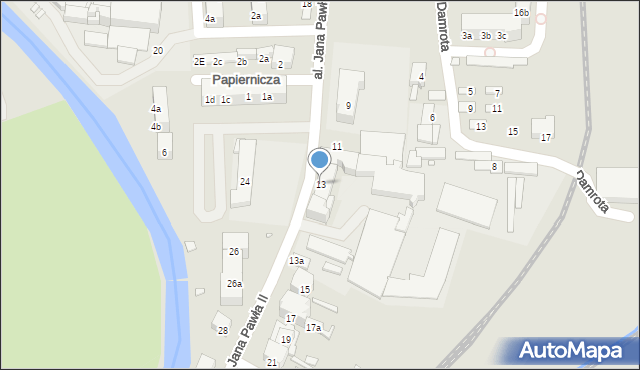 Głuchołazy, Aleja Jana Pawła II, 13, mapa Głuchołazy
