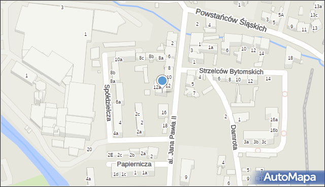 Głuchołazy, Aleja Jana Pawła II, 14, mapa Głuchołazy