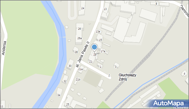 Głuchołazy, Aleja Jana Pawła II, 19, mapa Głuchołazy