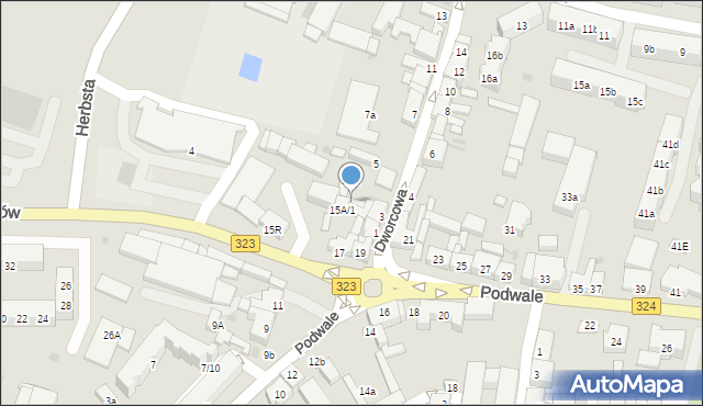 Góra, Aleja Jagiellonów, 15A/2, mapa Góra