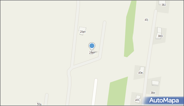 Grądy, Aleja Grabowa, 29an, mapa Grądy