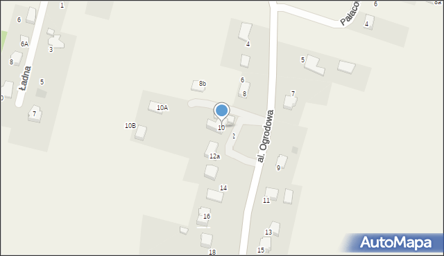 Grojec, Aleja Ogrodowa, 10, mapa Grojec