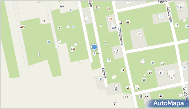 Groszowice, Aleja Konwaliowa, 5, mapa Groszowice