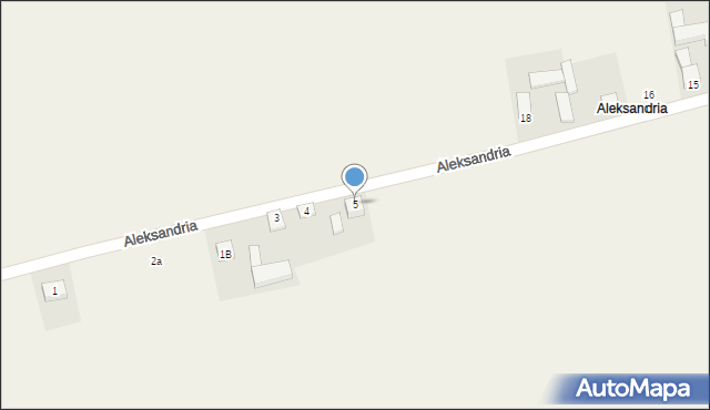 Gruszczyce, Aleksandria, 5, mapa Gruszczyce