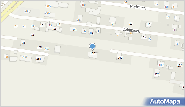 Janki, Aleja Krakowska, 15E, mapa Janki