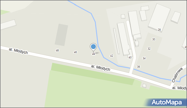 Jelcz-Laskowice, Aleja Młodych, 44, mapa Jelcz-Laskowice