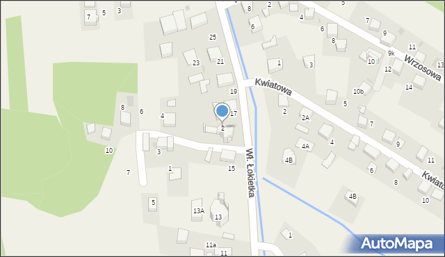 Karniowice, Aleksandrowicza, 2, mapa Karniowice