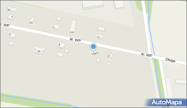 Kęty, Aleja Wojska Polskiego, 10A, mapa Kęty