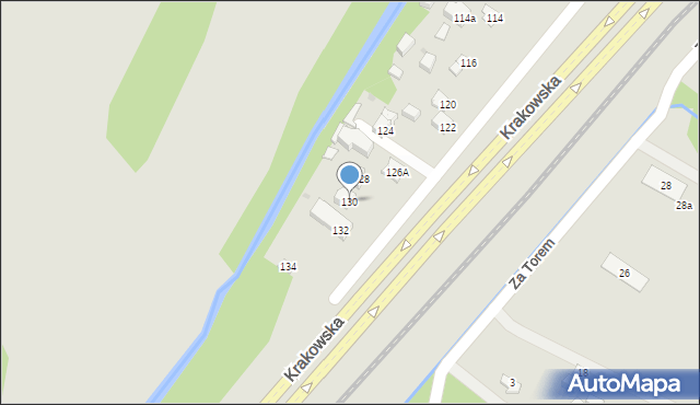 Kielce, Aleja Górników Staszicowskich, 130, mapa Kielc