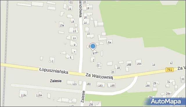 Kielce, Aleksandrówka, 4, mapa Kielc