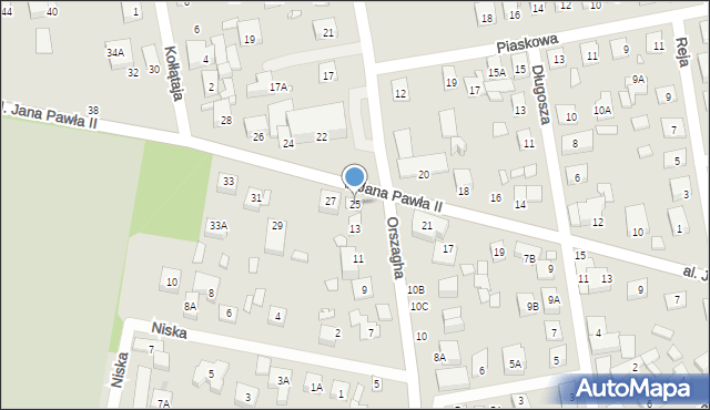 Kobyłka, Aleja Jana Pawła II, 25, mapa Kobyłka