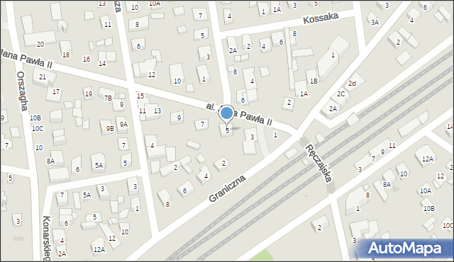 Kobyłka, Aleja Jana Pawła II, 5, mapa Kobyłka