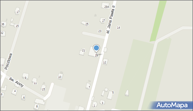 Kołaczyce, Aleja Jana Pawła II, 19, mapa Kołaczyce
