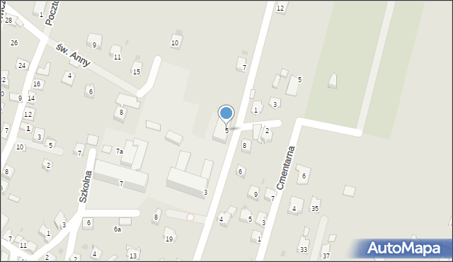 Kołaczyce, Aleja Jana Pawła II, 5, mapa Kołaczyce