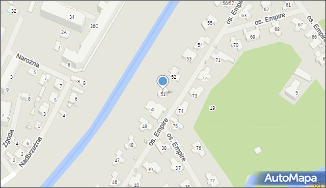 Konstancin-Jeziorna, Aleja Wojska Polskiego, 51, mapa Konstancin-Jeziorna