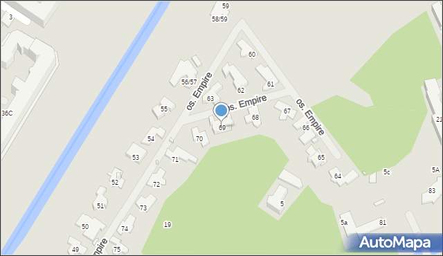 Konstancin-Jeziorna, Aleja Wojska Polskiego, 69, mapa Konstancin-Jeziorna