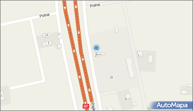 Kopana, Aleja Krakowska, 27, mapa Kopana
