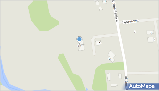Koronowo, Aleja Jana Pawła II, 17e, mapa Koronowo