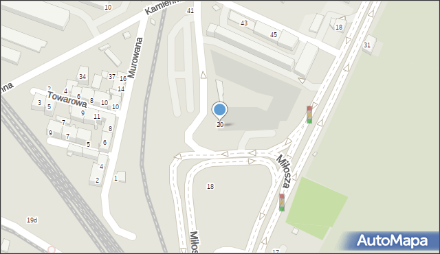 Kraków, Aleja 29 Listopada, 20, mapa Krakowa