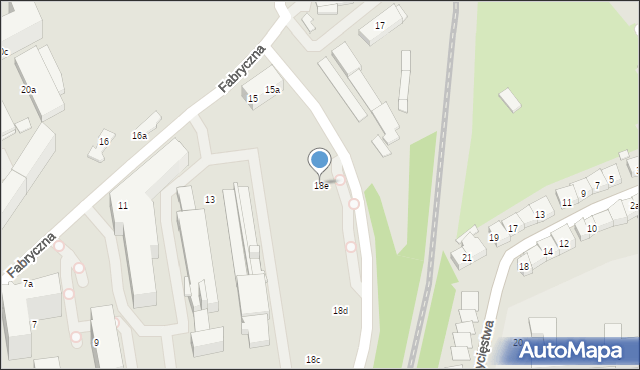 Kraków, Aleja Pokoju, 18e, mapa Krakowa