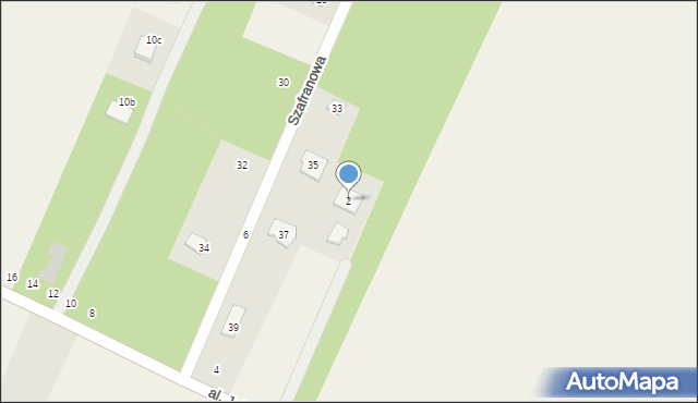 Książenice, Aleja Dębowa, 2, mapa Książenice