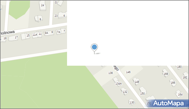 Książenice, Aleja Marylskiego E., 140, mapa Książenice