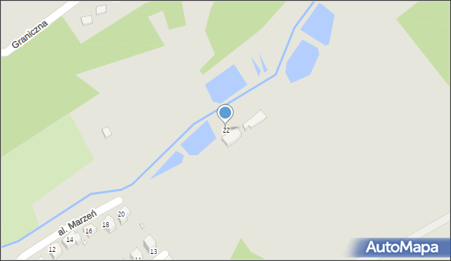 Lądek-Zdrój, Aleja Marzeń, 22, mapa Lądek-Zdrój
