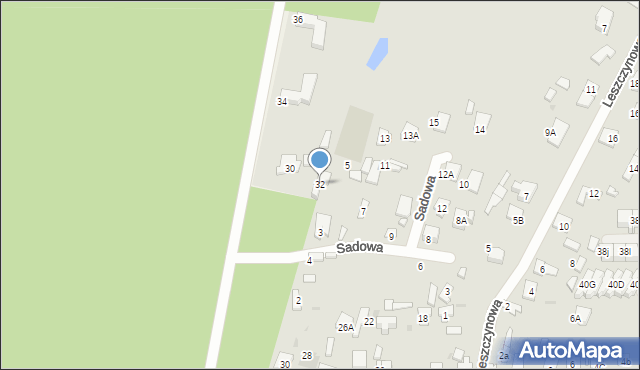 Legionowo, Aleja Róż, 32, mapa Legionowo