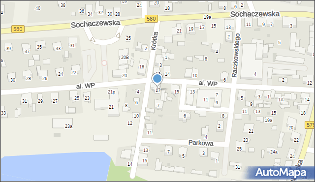 Leszno, Aleja Wojska Polskiego, 17, mapa Leszno