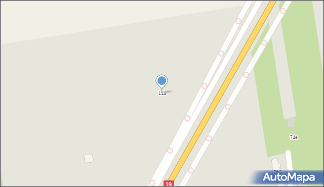 Lubartów, Aleje Zwycięstwa, 114, mapa Lubartów