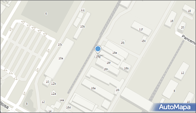 Lublin, Aleje Witosa Wincentego, 16g, mapa Lublina